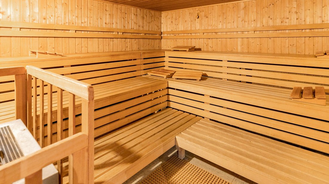 Interior da sauna
